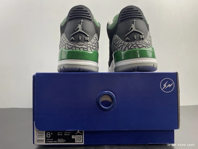 Green Air 3 Pine CT8532-030 Jordan 0722